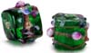 Square Gold Stone Beads - click here for large view